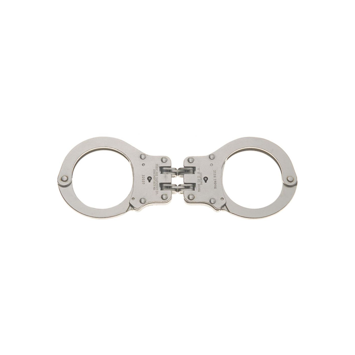 Peerless Model 801C Hinged Handcuff - Nickel Finish