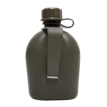 Genuine G.I 3 Piece 1 QT. Canteen with Clip