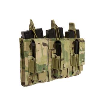 Rothco MOLLE Triple Kangaroo Rifle and Pistol Mag Pouch