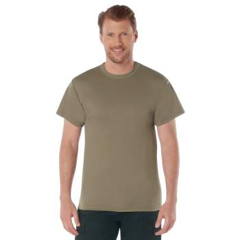 Rothco Quick Dry Moisture Wicking T-Shirt AR670-1 Coyote Brown