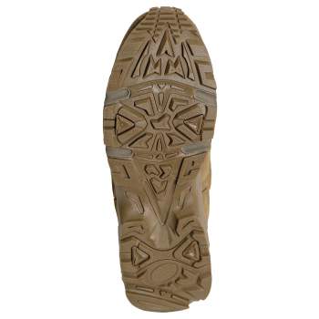 Rothco Forced Entry Deployment Boots With Side Zipper - 8 Inch AR670-1 Coyote Brown